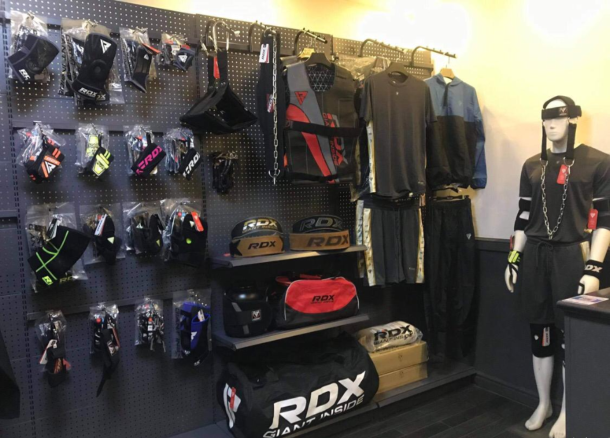 Fitness Retail Store with RDX Sports Stock