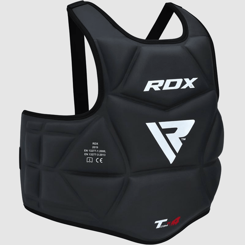 Wholesale Coach Body Protector Chest Ribs & Belly Guard for Boxing MMA in Black Bulk Manufacturer Supplier UK Europe USA