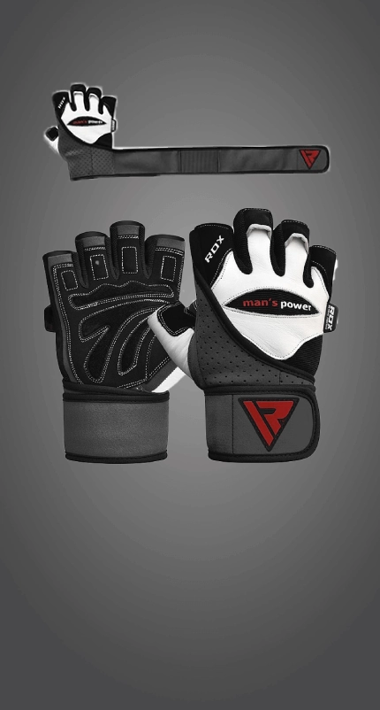 Wholesale Bulk Leather Long Strap Gym Weightlifting Workout Gloves Equipment Gear Manufacturer Supplier UK Europe