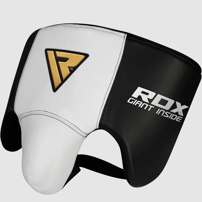 Wholesale Groin Abdo Guard for MMA Boxing Muay Thai in Black & White Genuine Leather Bulk Manufacturer Supplier UK Europe USA