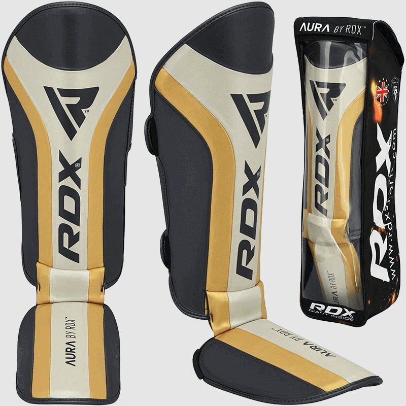 RDX Shin Guards for Kickboxing MMA Fighting and Training Pads Muay Thai 