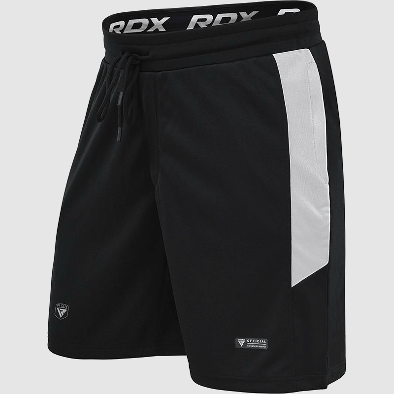 Vente en gros de shorts de bodybuilding en polyester noir et blanc Fabricant et fournisseur UK Europe USA